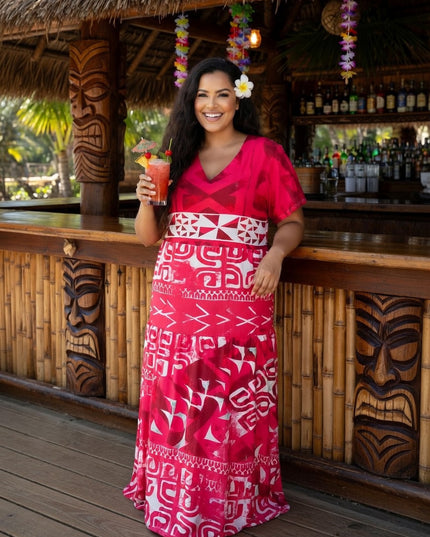 Tropical Chiffon Maxi Dress - Flowy, Lightweight & Effortlessly Elegant