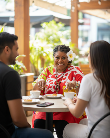 Rayon Floral Poncho Top-One Size
