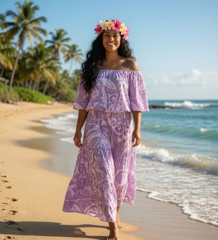 Island Luxe Rayon Two-Piece Set