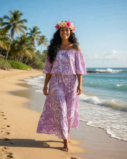 Island Luxe Rayon Two-Piece Set - Effortless Elegance & Comfort