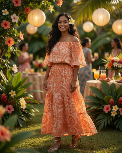Island Luxe Rayon Two-Piece Set - Effortless Elegance & Comfort