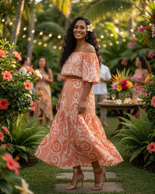Island Luxe Rayon Two-Piece Set - Effortless Elegance & Comfort