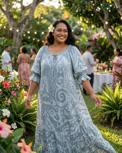 Island Breeze Plus Size Premium Rayon Maxi Dress