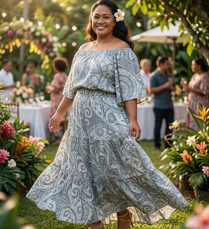 Island Luxe Rayon Top & Matching Skirt Set