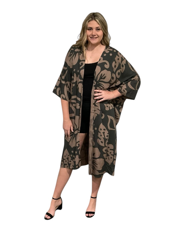 Rayon Printed Kimono