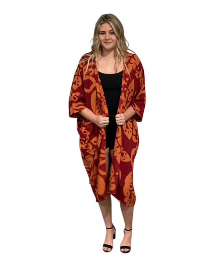 Rayon Printed Kimono