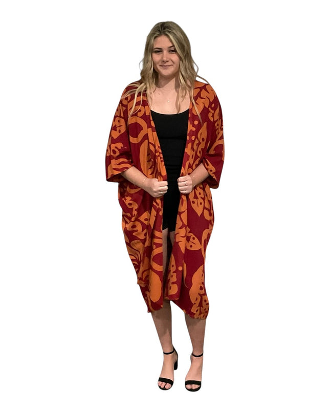 Rayon Printed Kimono