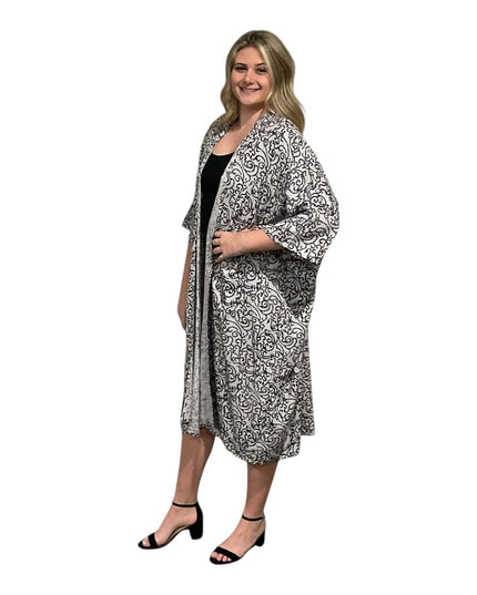 Rayon Printed Kimono