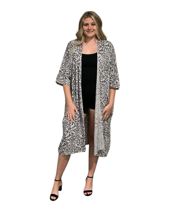 Rayon Printed Kimono