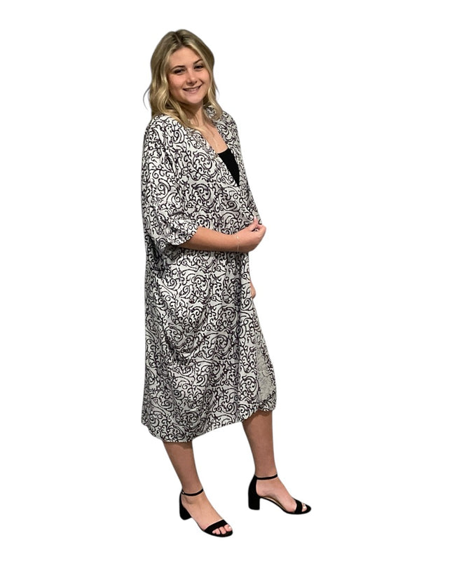 Rayon Printed Kimono