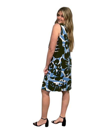 Hibiscus Short Sleeve Dress