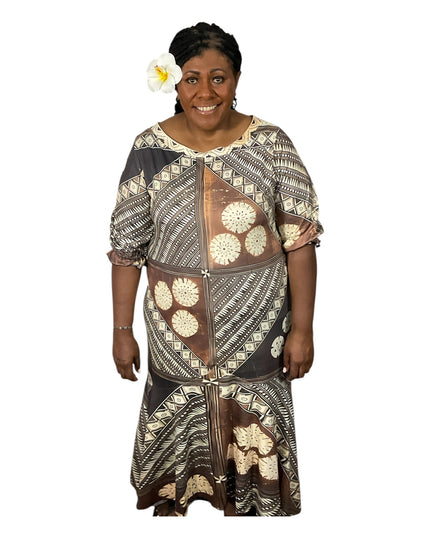 Masi Print long dress