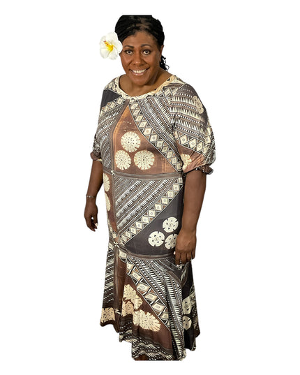 Masi Print long dress