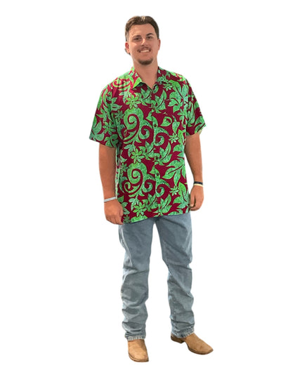 Rayon Men's Island Shirt -Bold & Relaxed