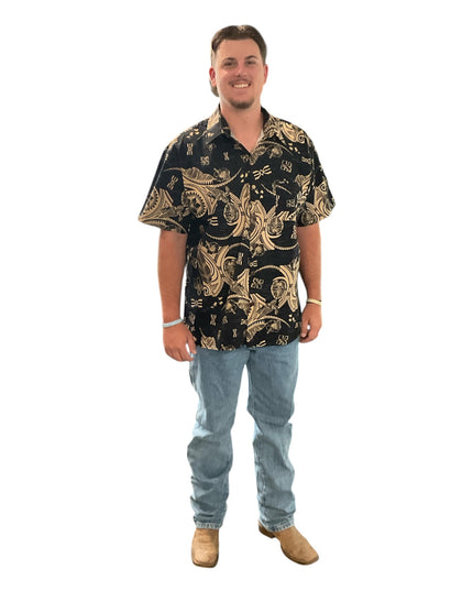 Men's Tribal Cotton Shirt