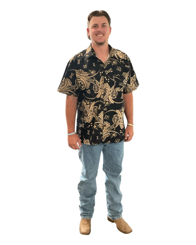 Men's Tribal Cotton Shirt