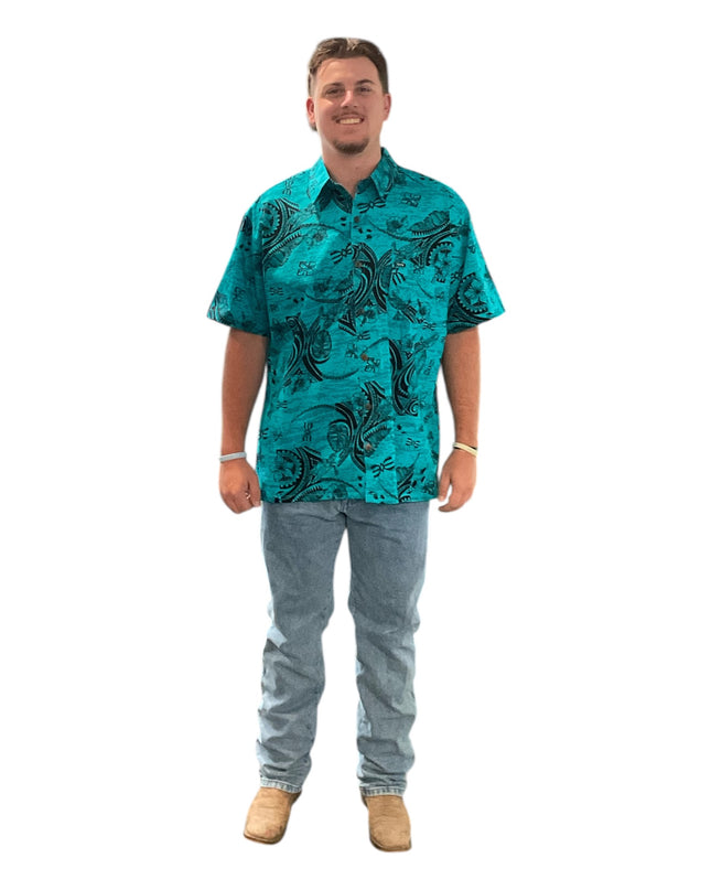Men's Tribal Cotton Shirt