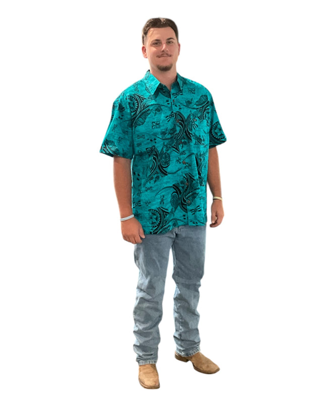 Men's Tribal Cotton Shirt