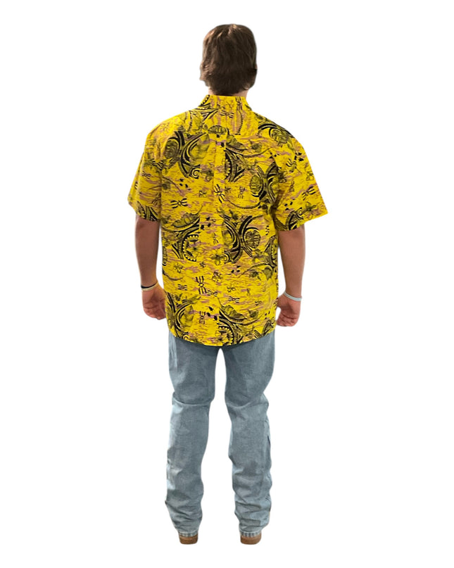 Men's Tribal Cotton Shirt