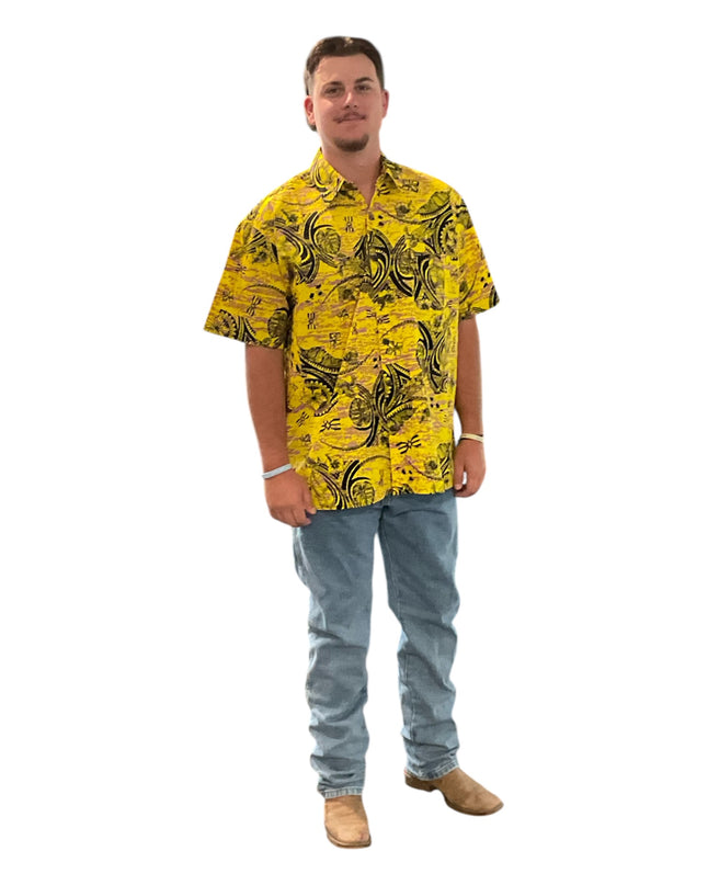 Men's Tribal Cotton Shirt