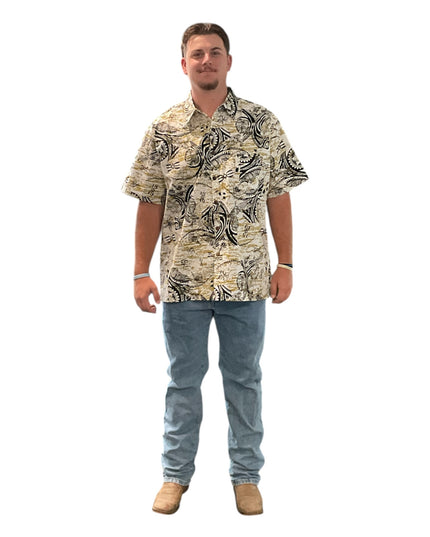 Men's Tribal Cotton Shirt