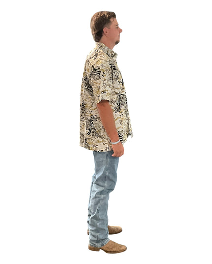 Men's Tribal Cotton Shirt