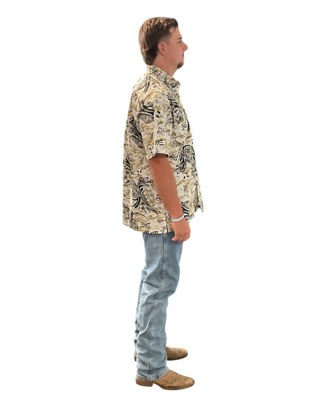 Men's Tribal Cotton Shirt