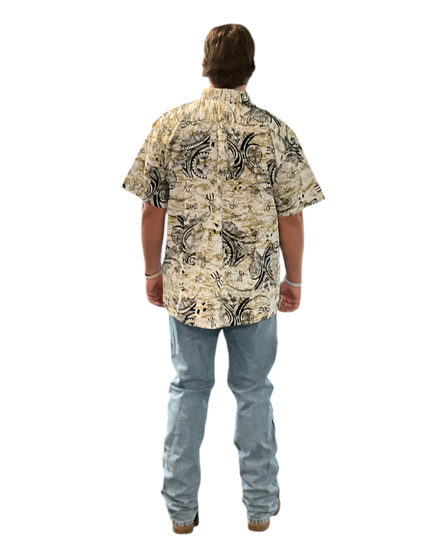 Men's Tribal Cotton Shirt