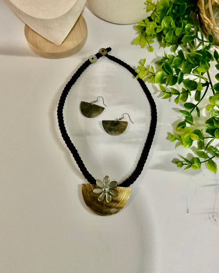 Handcrafted Statement Necklace & Earring Set