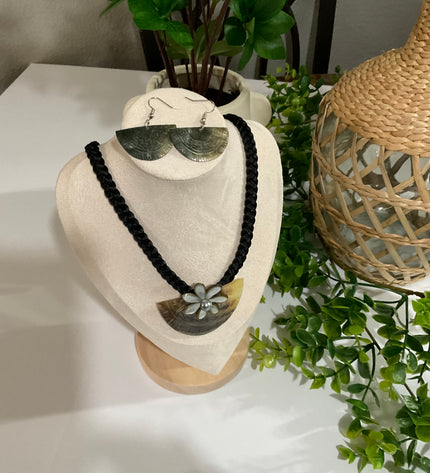 Handcrafted Statement Necklace & Earring Set