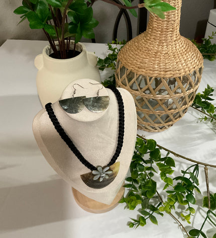 Handcrafted Statement Necklace & Earring Set