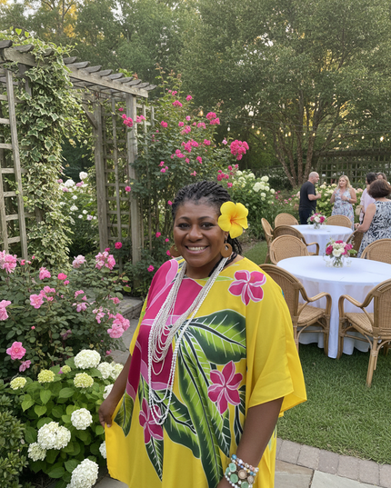 Rayon Floral Poncho Top-One Size