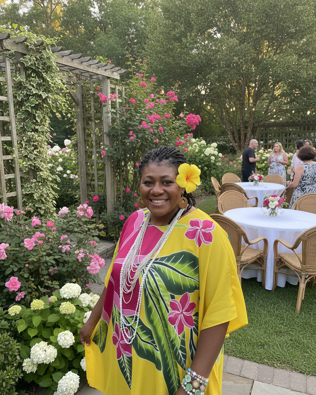 Rayon Floral Poncho Top-One Size