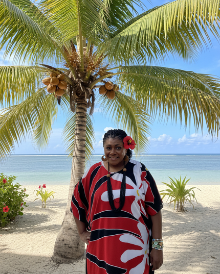 Rayon Floral Poncho Top-One Size