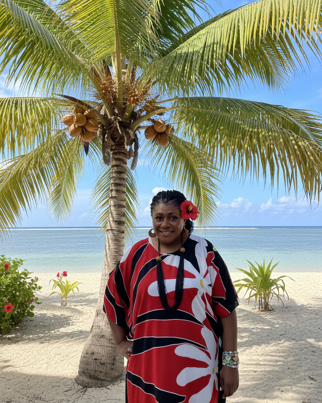 Rayon Floral Poncho Top-One Size