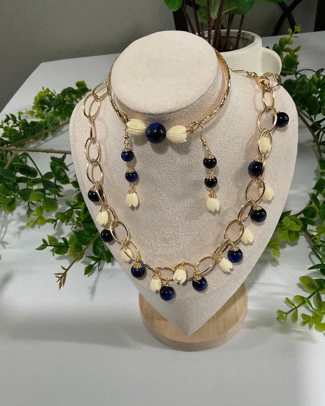 Pikake Bead Island Jewelry Set