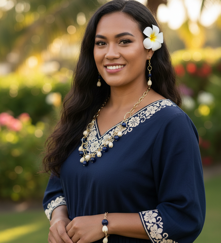 Pikake Bead Island Jewelry Set