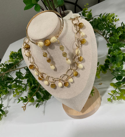 Pikake Bead Island Jewelry Set