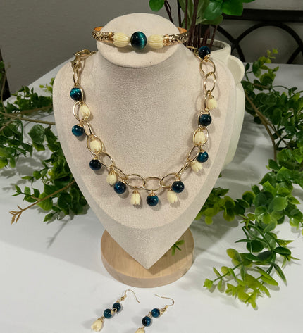 Pikake Bead Island Jewelry Set
