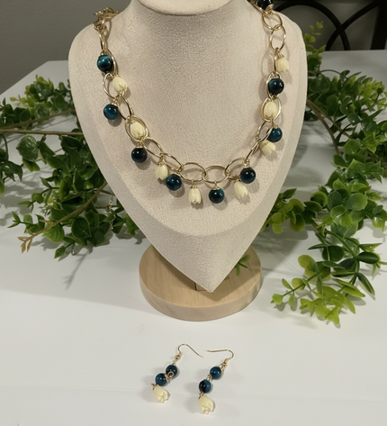 Pikake Bead Island Jewelry Set
