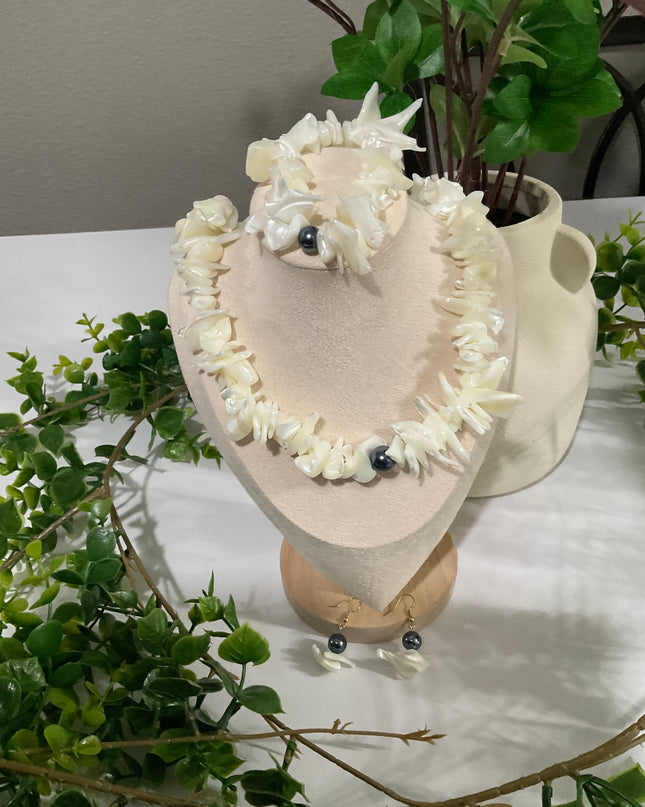 Island Shell & Pearl Jewelry Set
