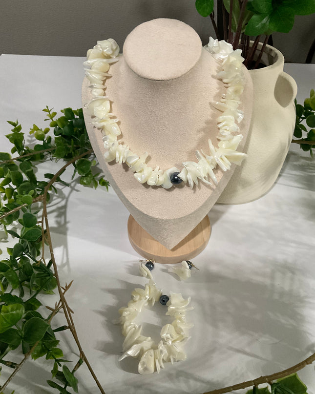 Island Shell & Pearl Jewelry Set