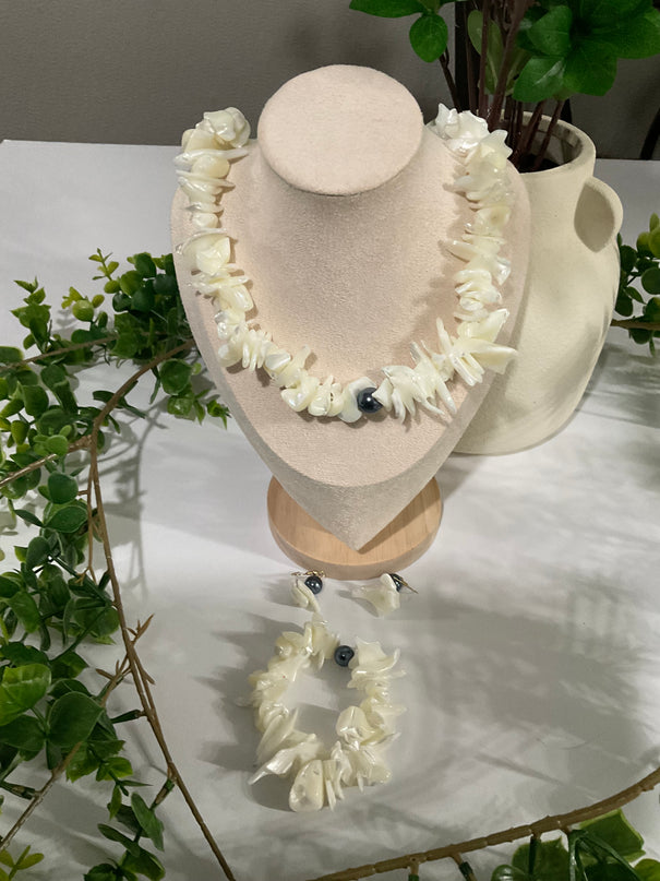 Island Shell & Pearl Jewelry Set