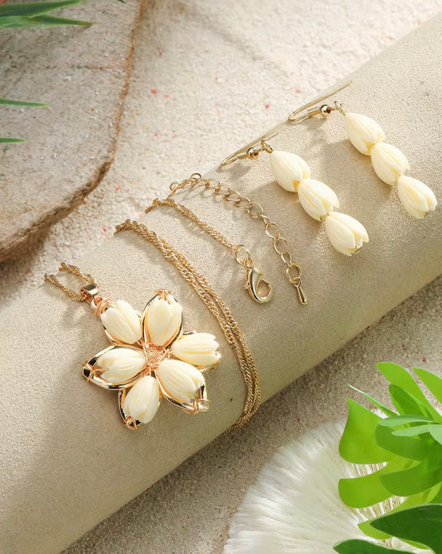 Island Bloom JewelrySet