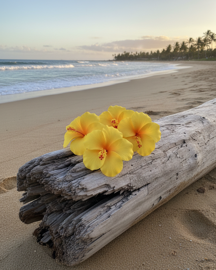 Tropical Hibiscus Foam Flower