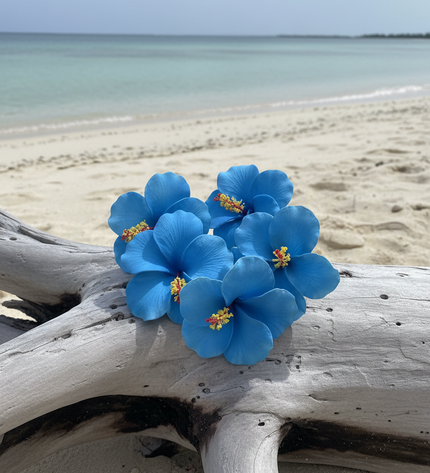 Tropical Hibiscus Foam Flower