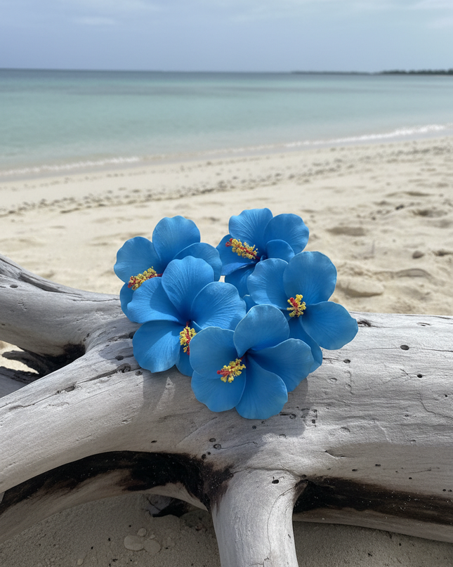 Tropical Hibiscus Foam Flower