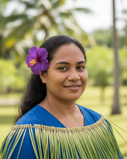 Tropical Hibiscus Foam Flower