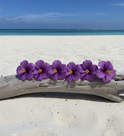Tropical Hibiscus Foam Flower