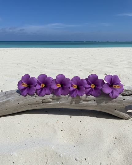 Tropical Hibiscus Foam Flower